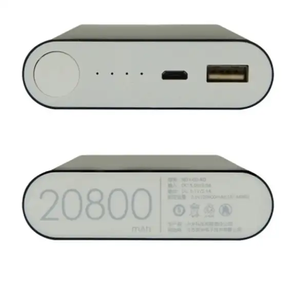شارژر همراه طرح شیائومی مدل NDY ظرفیت 20800mah دارای جعبه کادویی